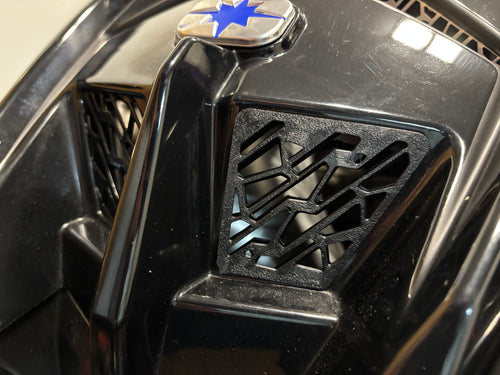 Polaris Matryx Snowmobile Lower Hood Vent / Grill Inserts (Right and Left) Custom Colors