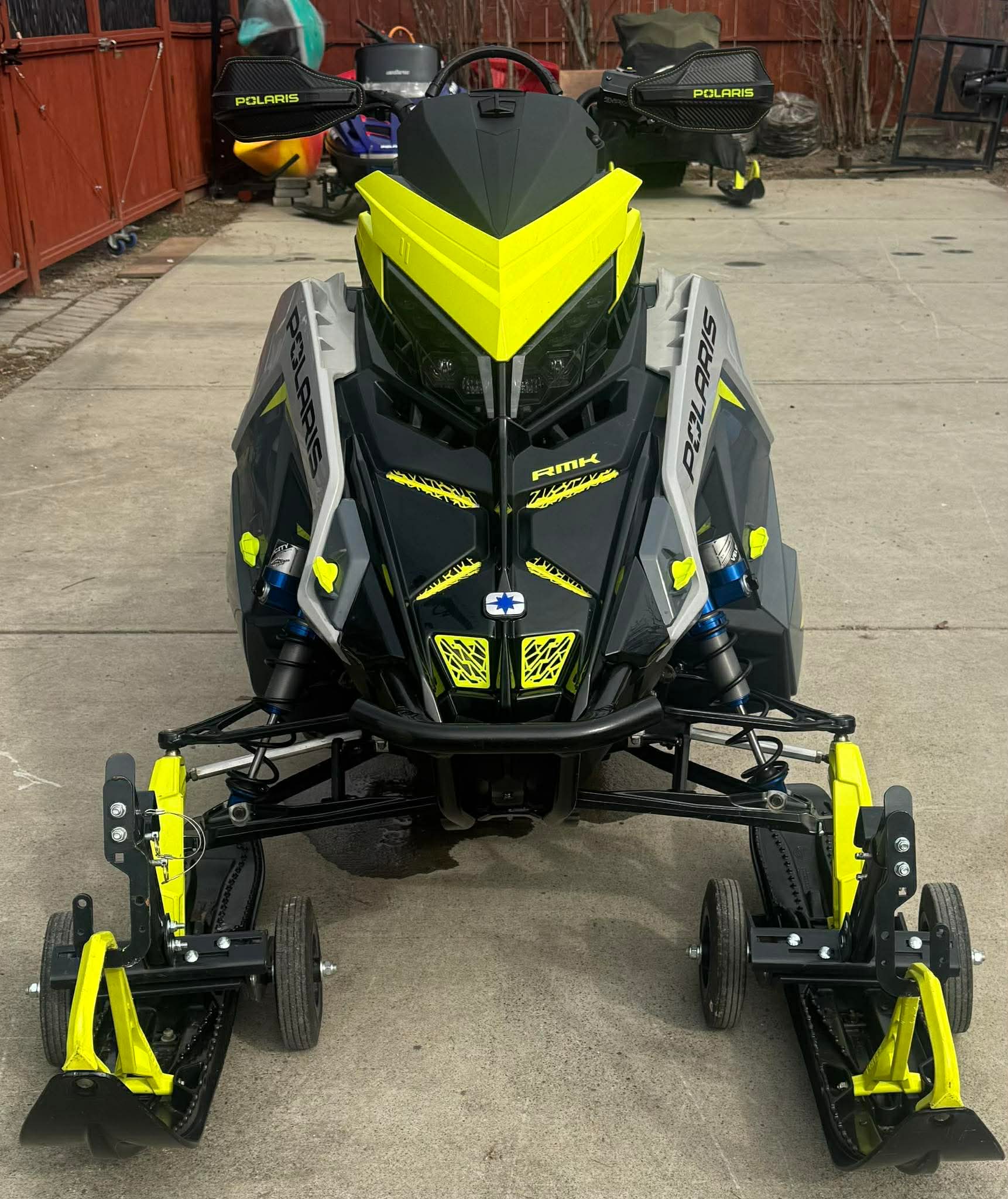 Polaris Matryx Snowmobile Lower Hood Vent / Grill Inserts (Right and Left) Custom Colors