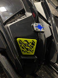 Polaris Matryx Snowmobile Lower Hood Vent / Grill Inserts (Right and Left) Custom Colors